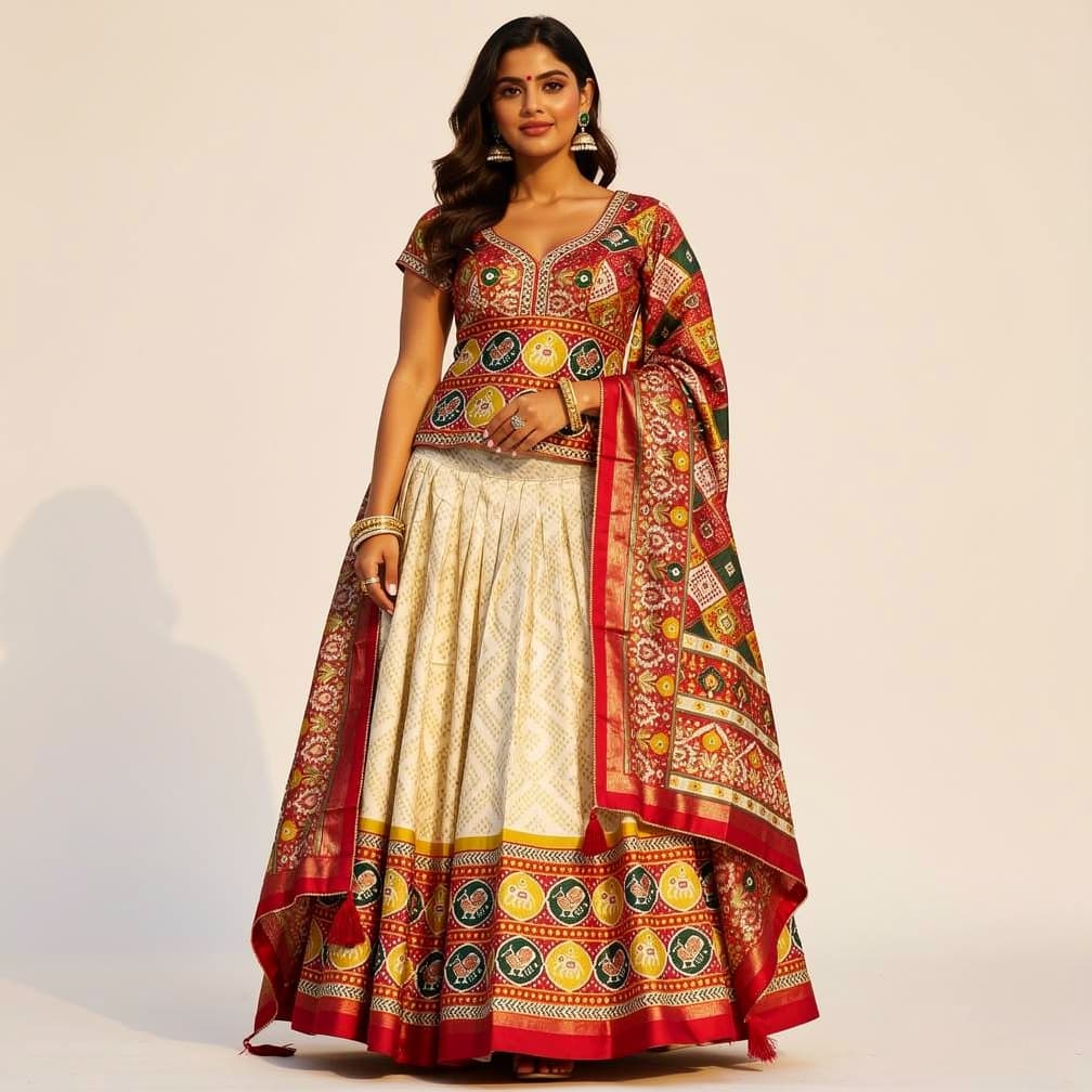 Yellow Chaniya Choli
